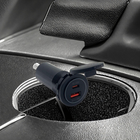 Offre Spéciale double prise de USB-C de charge rapide 100W PD 3.0 36W QC3.0 chargeur de voiture modifié 12-24V tension prise de USB-C 100W chargeur de voiture