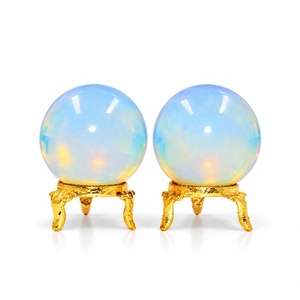 Wholesale Opalite <b>Crystal</b> <b>Spheres</b> Polished Opalite Glass Balls Decorative Gemstone Style Orbs Bulk Supply <b>Crystal</b> Shops India - Product Image 1