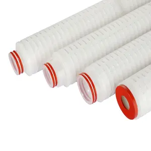 10/20/30/40 inch Nylon Filter Cartridge 0.22 micron pleated membrane for water filter system