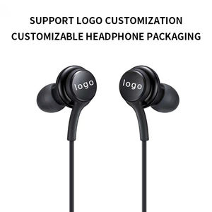 Sıcak satış tip-c & ses eğlence için 3.5mm kablolu müzik mikrofonlu kulaklık kulaklık - Product Image 2