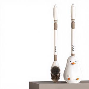 Brosse de toilette en plastique de luxe Whale Light édition 2026, nettoyage sans angle mort, distribution de liquide, design moderne mural pour - Product Image 1