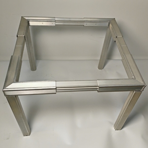 Support de montage au sol pour climatiseur central en aluminium réglable sur mesure, fabriqué en usine - Product Image 1