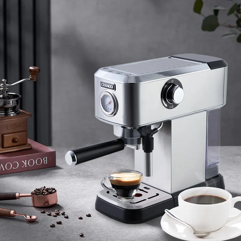 Customizable 3 in 1 Milk Mixer Frother Espresso Drip Coffee Maker Italian Automatic Expresso Electric Coffee Machine