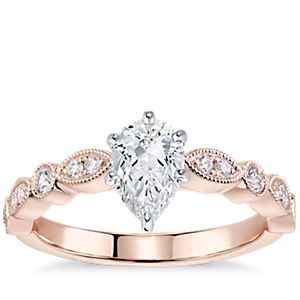 Vàng Đầy Đồ Trang Sức Nhà Sản Xuất <span class=keywords><strong>1</strong></span> <span class=keywords><strong>Carat</strong></span> <span class=keywords><strong>Carat</strong></span> Vòng Cắt Kim Cương Solitaire Engagement Ring 6 Prong Lý Tưởng Cắt - Product Image 2