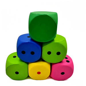 <span class=keywords><strong>Dados</strong></span> <span class=keywords><strong>de</strong></span> Espuma <span class=keywords><strong>Gigantes</strong></span>, Divertidos Accesorios para Fiestas y Actividades Escolares, Juegos Educativos para Jardín y Exteriores, <span class=keywords><strong>Dados</strong></span> <span class=keywords><strong>Gigantes</strong></span> Suaves - Product Image 2