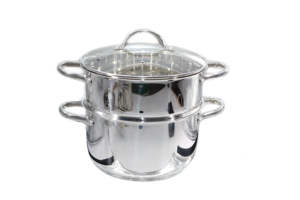 Ensemble de casseroles en acier inoxydable multifonctionnel JL avec poignée, couvercle en verre, marmite à <span class=keywords><strong>couscous</strong></span>, batterie de cuisine - Product Image 6