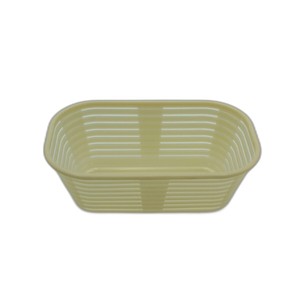 Hygienic Antibacterial Plastic 22X13.5X8 cm <b>Small</b> Oval Brotform Basket Batard Dough Proofing Banneton for Restaurant Kitchen - Product Image 2