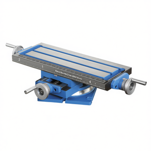 Fervi Revolving Cross <b>Table</b> 300x150 Mm with Scale for Precision <b>Work</b> Manual Control Made in Italy - Product Image 2