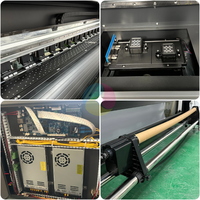 Impresora solvente ecológica de gran formato de 1,8 m con cabezal de impresión XP600/I3200, máquina de impresión de pegatinas de vinilo de 1800mm y 1900mm
