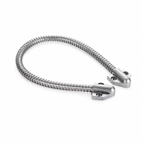 Protector de Cable para Puerta de Acero Inoxidable, Resistente a los Rayos UV, Conducto Flexible para Cableado de Control de Acceso Comercial