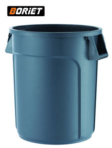 Boriet 120 L grande poubelle de recyclage extérieure poubelle debout avec Wheelie 120 litres conteneur à ordures en plastique à vendre - Product Image 4