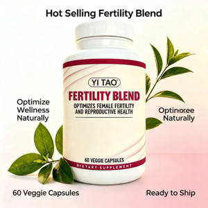 Cápsulas de Apoyo a la Fertilidad Femenina ODM, Mezcla para la Salud Reproductiva, Suplemento Dietético Vegetariano, Fabricación de Marca Privada, 60 Cápsulas - Product Image 3