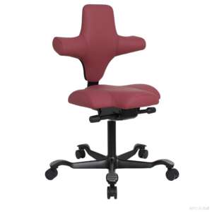 Silla Ergonómica Ortopédica con Protector de Columna, Silla de Montar, Silla de Dentista, Taburete Giratorio con Ruedas, Sillas de Espuma de PU - Product Image 3