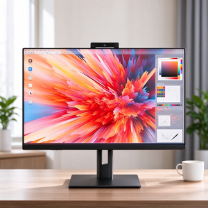 คอมพิวเตอร์ตั้งโต๊ะออลอินวันโค้งขนาด 24 นิ้ว รุ่นขายดีปี 2026  Core i7 แรม 16GB SSD 512GB สำหรับเกมเมอร์ - Product Image 1