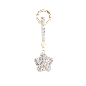<span class=keywords><strong>2025</strong></span> Hợp Thời Trang Lấp Lánh Rhinestone Hình Ngôi Sao Móc Chìa Khóa Hợp Kim Thời Trang Phim Hoạt Hình Phong Cách Cho Túi Trang Trí Và Quà Tặng Cho - Product Image 6