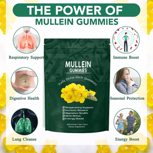 Bonbons Gélifiés Végétaliens Personnalisés au Logo Privé à Base de Molène pour Renforcer l'Immunité et la Santé Respiratoire - Product Image 4