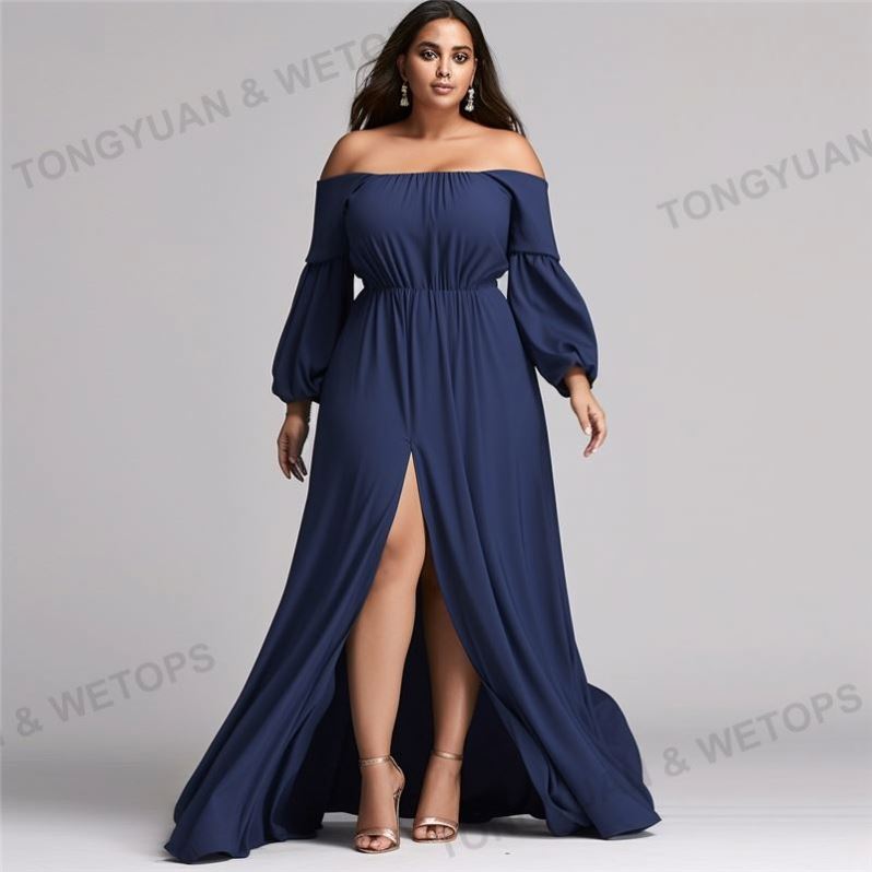 Wholesale Plus Size Balloon Dresses Comfortable Cotton Material |  Alibaba.com