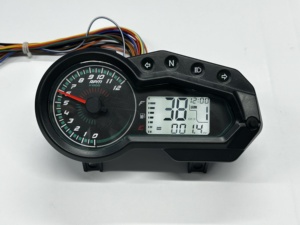 Bán buôn đồng hồ tốc độ xe máy màn hình <span class=keywords><strong>LCD</strong></span> công-tơ mét cho Italika 150z 150 z 150sz 150 sz 170z 170 z - Product Image 4