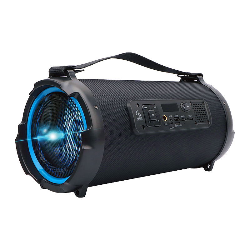MICCELL-Wireless Outdoor Speaker, Portable Waterproof Speaker, RGB LED Light, Rock DJ System, professional Sports, Big Garden