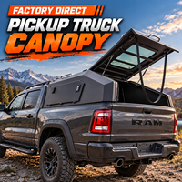 Coque de camping-car en alliage d'aluminium de style cale pour Jeep Gladiator JT, idéale pour le camping en tout-terrain