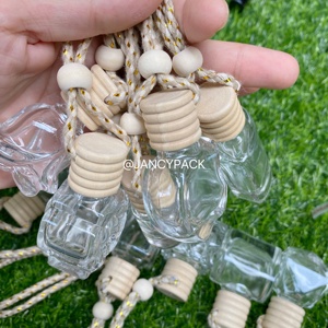 6/8/10ML Mobil Outlet Udara Freshener Diffuser Botol Klip Parfum Kosong Botol Liontin Minyak Esensial Mobil Parfum Gantung - Product Image 3