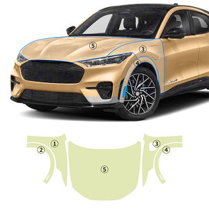 <span class=keywords><strong>Film</strong></span> transparent pré-coupé anti-jaunissement auto-réparateur anti-rayures pour Ford <span class=keywords><strong>Mustang</strong></span> Mach-E GT - Product Image 4
