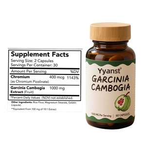 Cápsulas de Extracto de Garcinia Cambogia de Marca Privada OEM/ODM, Eficaz para Adelgazar, Control de Peso, Apoyo al Control de Peso, Pérdida de Peso - Product Image 4