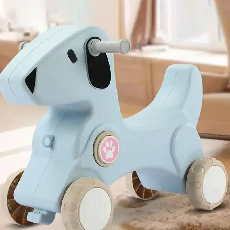 Vente en gros nouveau design 3 en 1 mignon cheval à bascule polyvalent pour enfant jouet cadeau pour bébé scooter/enfants cheval en plastique grandeur nature