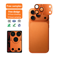 Protecteur d'objectif d'appareil photo en aluminium pour iPhone 17 avec fonction interchangeable