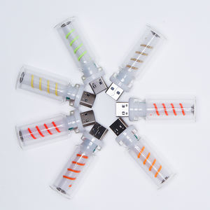 Ampoule à filament spiralée flexible USB <span class=keywords><strong>pour</strong></span> chambre à coucher, <span class=keywords><strong>camping</strong></span>, multicolore en option - Product Image 2