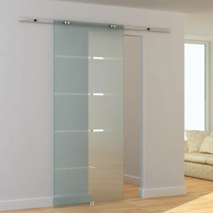 New design glass sliding door system