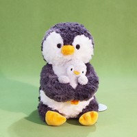 Ensemble de poupées animales parent-enfant, grand ours en peluche tenant une petite poupée bébé, compagnon pour enfants, cadeau d'anniversaire, super doux