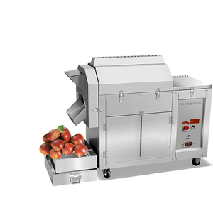 Kleine Schaal Elektrische Gas Kleine Cacao Bean Roaster/Grond Moer Roosteren Machine/Borst Moer Koffiebrander