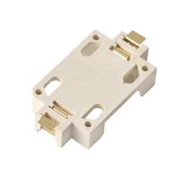 Conector de Soporte para Batería de Botón CR-2450 Chapado en Oro, de Cobre y Plástico JLC, para Fuente de Alimentación