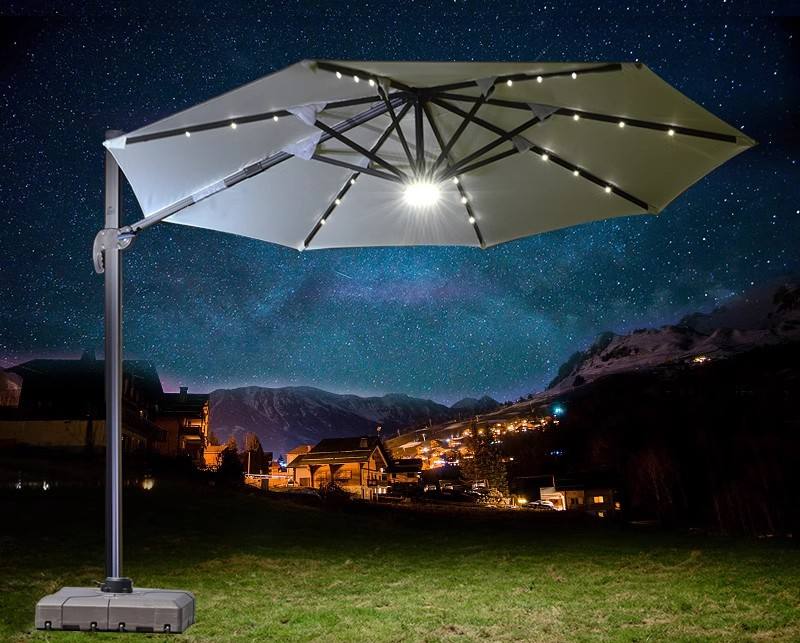 Asiento de distribución de agua redondo de 3m