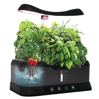 Kit de jardin intelligent à base de plantes Micro Green Sprout Pot de fleur Système de plantation d'intérieur hydroponique Culture d'intérieur hydroponique