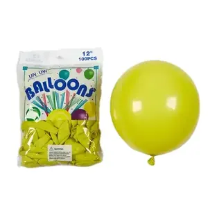 Wholesale birthday balloons Matte Pearl Retro Colo 10 inc h2.2g Balloon