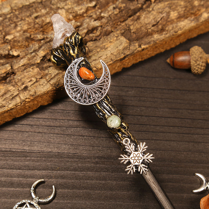 フェアリーワンド＊水晶 Amazon.co.jp: クリスタルウィザードワンド - 手作りの