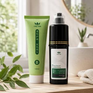 No <b>Gloves</b> Hair Dye Comb Brush Applicator Clean Application Ammonia Free Plant Based Herbal 200ml Custom Packaging - Product Image 2