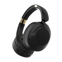 Casque de jeu sans fil Bluetooth de haute qualité, supra-auriculaire, ANC, faible latence, son stéréo Hi-Fi sportif, autonomie de 20 heures