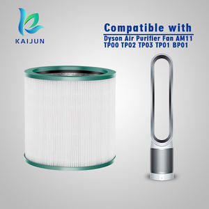 Filtre de <span class=keywords><strong>purificateur</strong></span> <span class=keywords><strong>d</strong></span>'<span class=keywords><strong>air</strong></span> domestique, cylindre de <span class=keywords><strong>ventilateur</strong></span> sans lame, élément filtrant composite pour <span class=keywords><strong>Dyson</strong></span> AM11 TP00 TP02 TO03 - Product Image 6