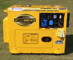 6.5kw 6.5 kVA 8.5 kw 8.5kVA satu fase diam mesin 188fa Diesel KDE Generator untuk industri bisnis penggunaan rumah