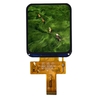 2,0 Zoll QSPI TFT LCD-Display 400(RGB)*454 Auflösung Vollfarbiger Bildschirmmodul für Tragbare Geräte