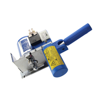 Machine de découpe électrique semi-automatique QK-B11 à couteau rotatif motorisé pour tissus de stores enrouleurs, avec alimentation 220V/110V