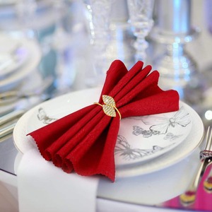 Indian Exporter Luxury Metal Napkin Rings for Dining <b>Table</b> Decoration Wedding Reception <b>Party</b> Use Available at Factory Price - Product Image 1