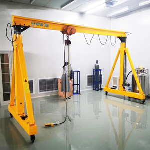 מנוף גשר נייד קטן 5 טון עם הפעלה חשמלית/ידנית - Product Image 4