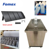 Machine à glace industrielle personnalisée de 1 tonne, machine à fabriquer des blocs de glace de grande taille avec alimentation électrique pour les fruits de mer et l'usage industriel