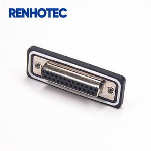 Đầu Nối DB25 <span class=keywords><strong>D</strong></span> Sub 25 Pin Tiêu Chuẩn Nữ IP67 Loại 2 Hàng Thông Qua Lỗ Bảng Gắn Kết Với <span class=keywords><strong>Harpoon</strong></span> - Product Image 2