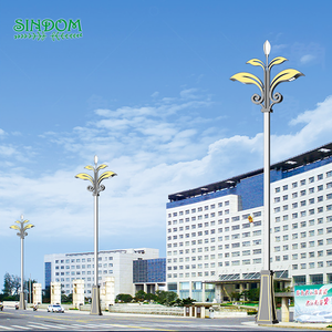 <span class=keywords><strong>Magnolia</strong></span> Design a galvanisé le réverbère en acier de source lumineuse d'IP65 LED pour le parc de cour - Product Image 4