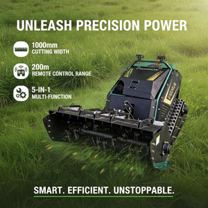 Robot Rasaerba Cingolato RC Vigorun MTSK1000 da 1000mm con Martello Falciante, <span class=keywords><strong>per</strong></span> Pendenze a 60 Gradi - Product Image 2
